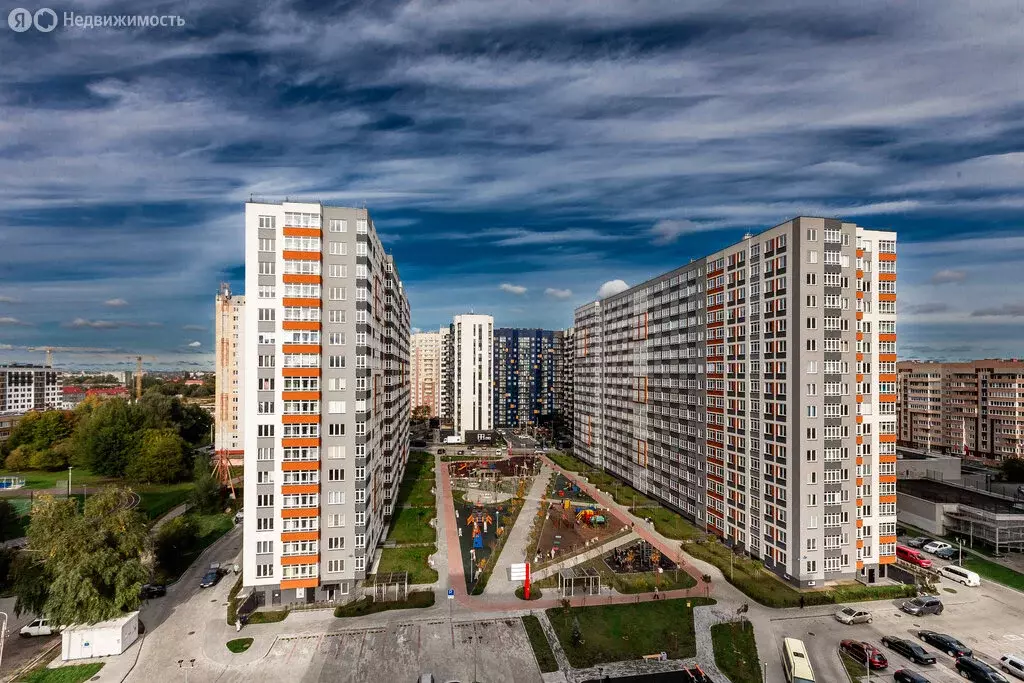 1-комнатная квартира: Калининград, бульвар Любови Шевцовой, 49А (33.8 ... - Фото 0