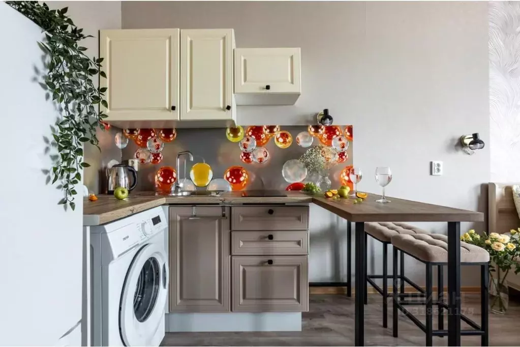 Студия Санкт-Петербург ул. Бабушкина, 84к2 (26.0 м) - Фото 1
