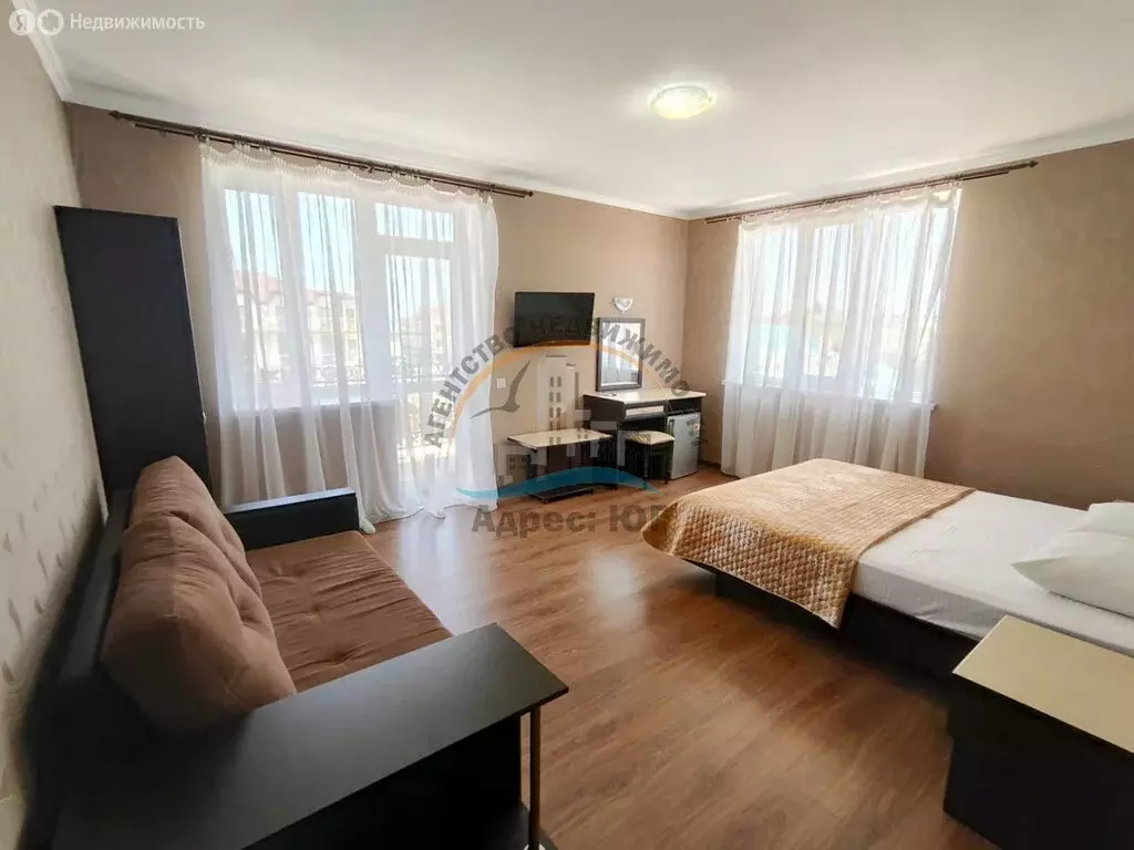 Квартира-студия: Витязево, Лазурная улица, 11 (18.9 м) - Фото 1