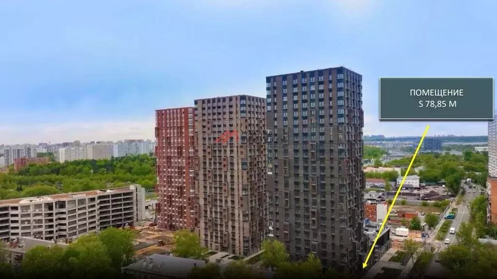 Торговая площадь в Московская область, Мытищи Перловка мкр, Долина ... - Фото 1