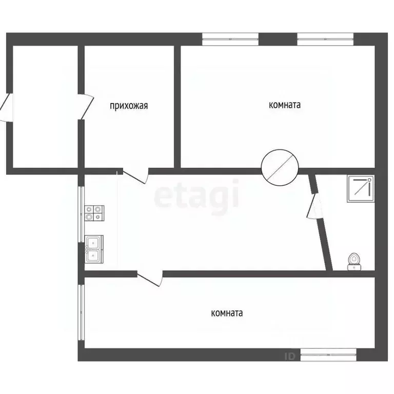 Дом в Челябинская область, Кыштым ул. Герцена, 12 (47 м) - Фото 2