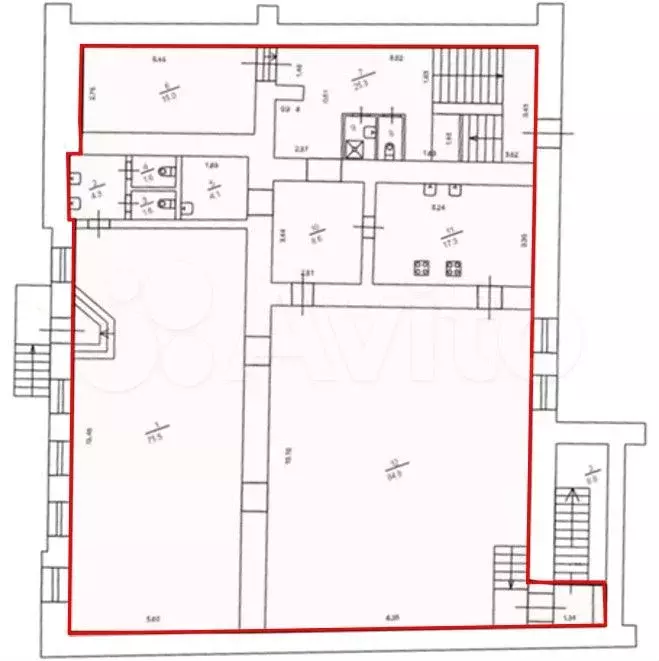 Продажа помещения у ст.м  Площадь Восстания  245 м - Фото 1