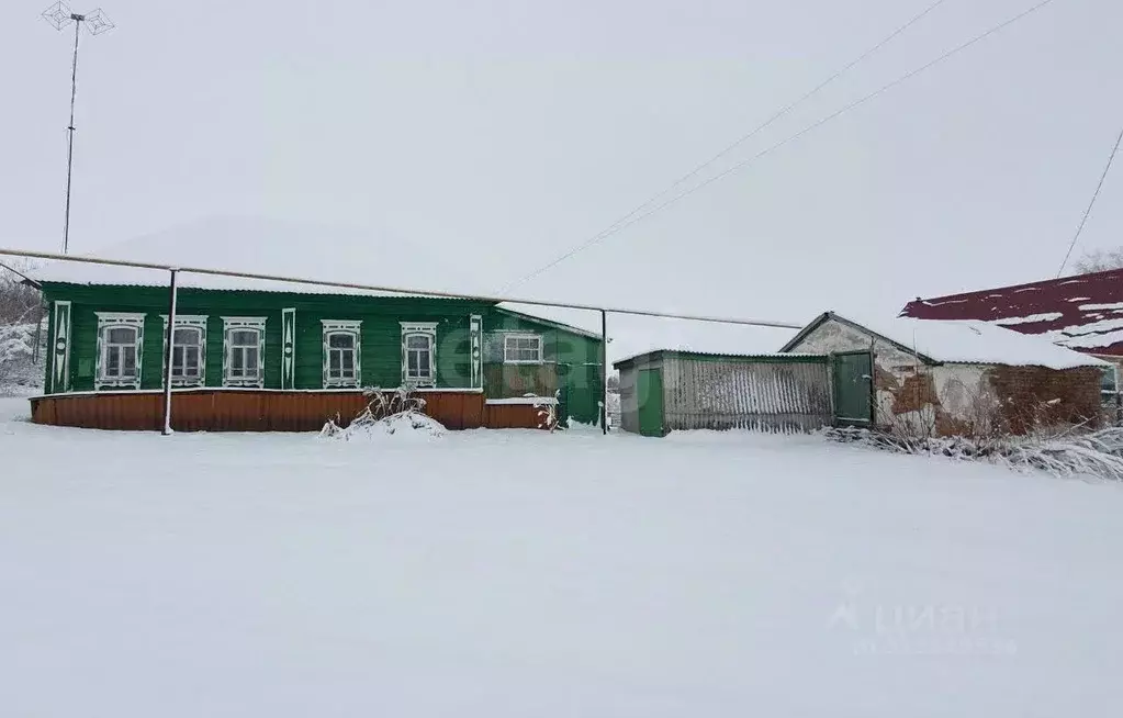 Дом в Мордовия, Старошайговский район, Мельцанское с/пос, с. Мельцаны ... - Фото 0
