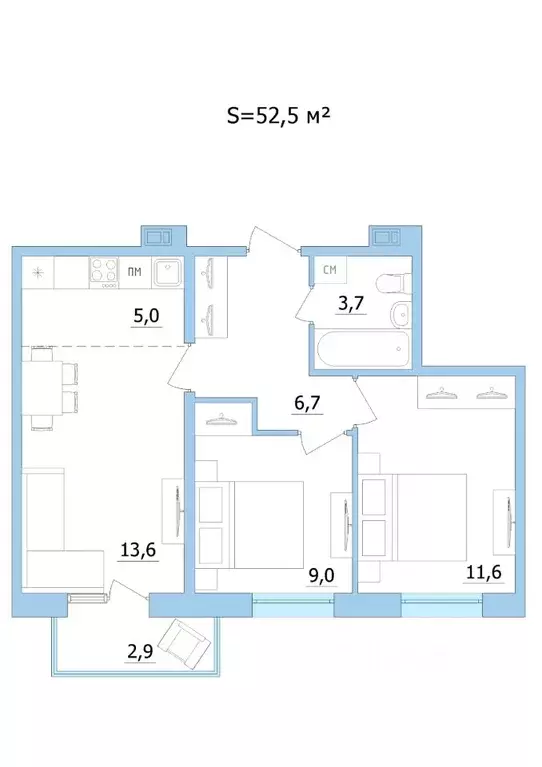 3-к кв. Карелия, Петрозаводск Старая Кукковка тер., Старая Кукковка-3 ... - Фото 0