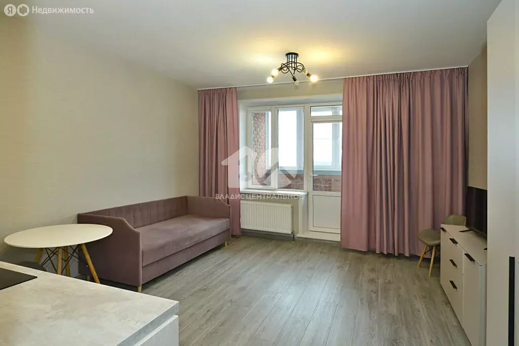 Квартира-студия: Новосибирск, улица Дуси Ковальчук, 238 (30 м) - Фото 2