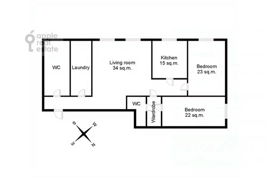 3-к кв. Москва ул. Новаторов, 8К2 (163.0 м) - Фото 1