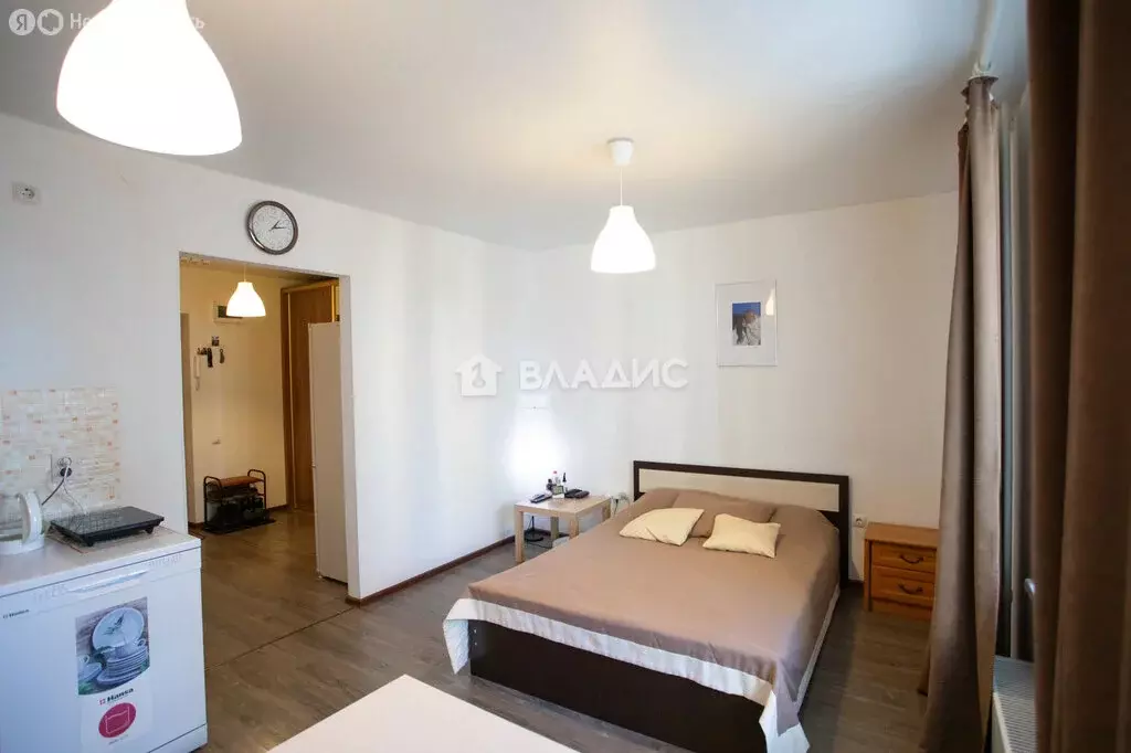 Квартира-студия: Тобольск, 15-й микрорайон, 37 (30 м) - Фото 1