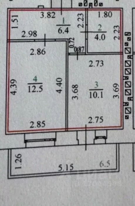 1-к кв. Орловская область, Орел Ливенская ул., 33к1 (39.0 м) - Фото 1