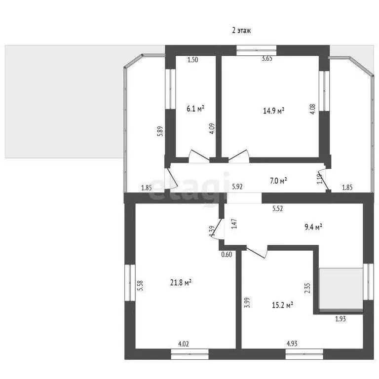 Дом в посёлок Омский, Новая улица (180 м) - Фото 1