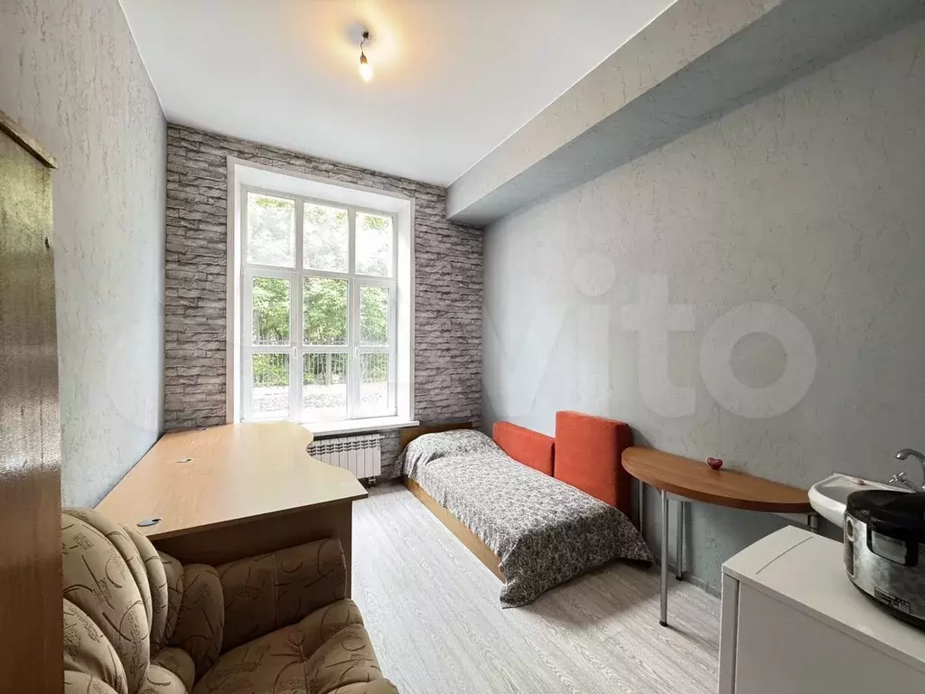 Апартаменты-студия, 18 м, 1/2 эт. - Фото 0