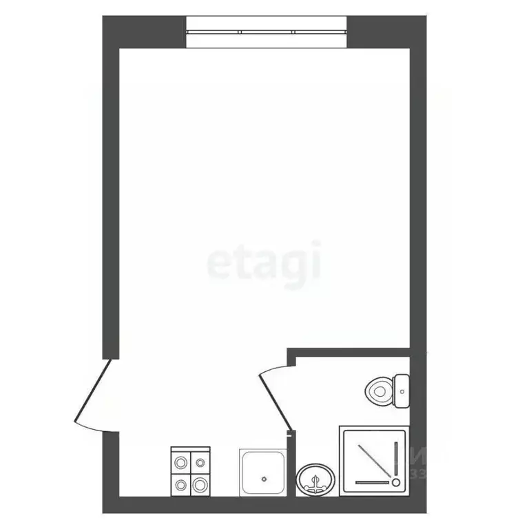 Комната Омская область, Омск ул. Вострецова, 2 (17.9 м) - Фото 2