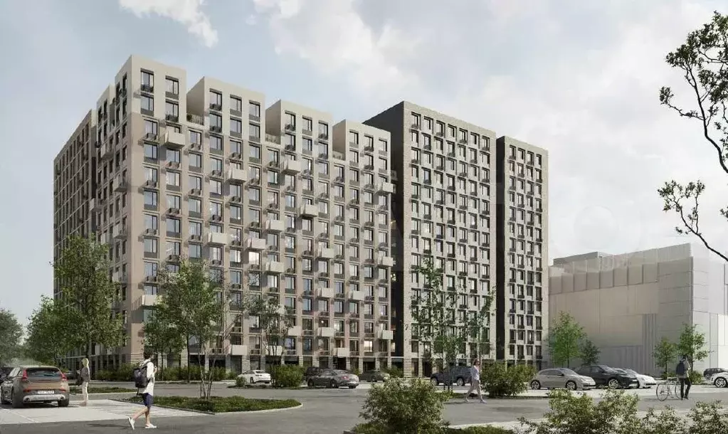 Квартира-студия, 29,2 м, 13/15 эт. - Фото 1