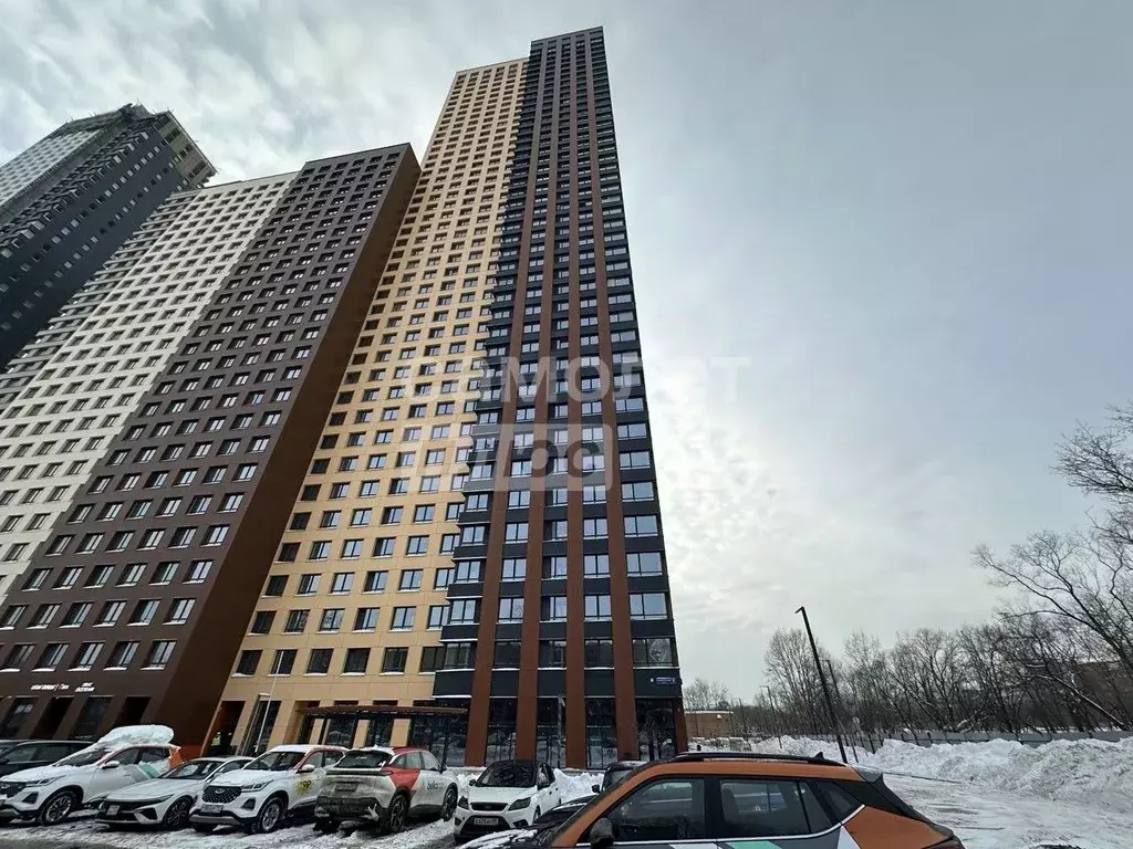 1-к кв. Москва Строительный проезд, 9С6 (38.8 м) - Фото 1