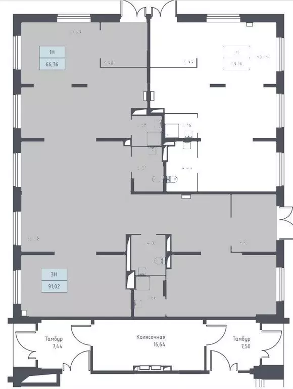 Помещение свободного назначения в Москва ул. Аэростатная, 6к4 (158 м) - Фото 1