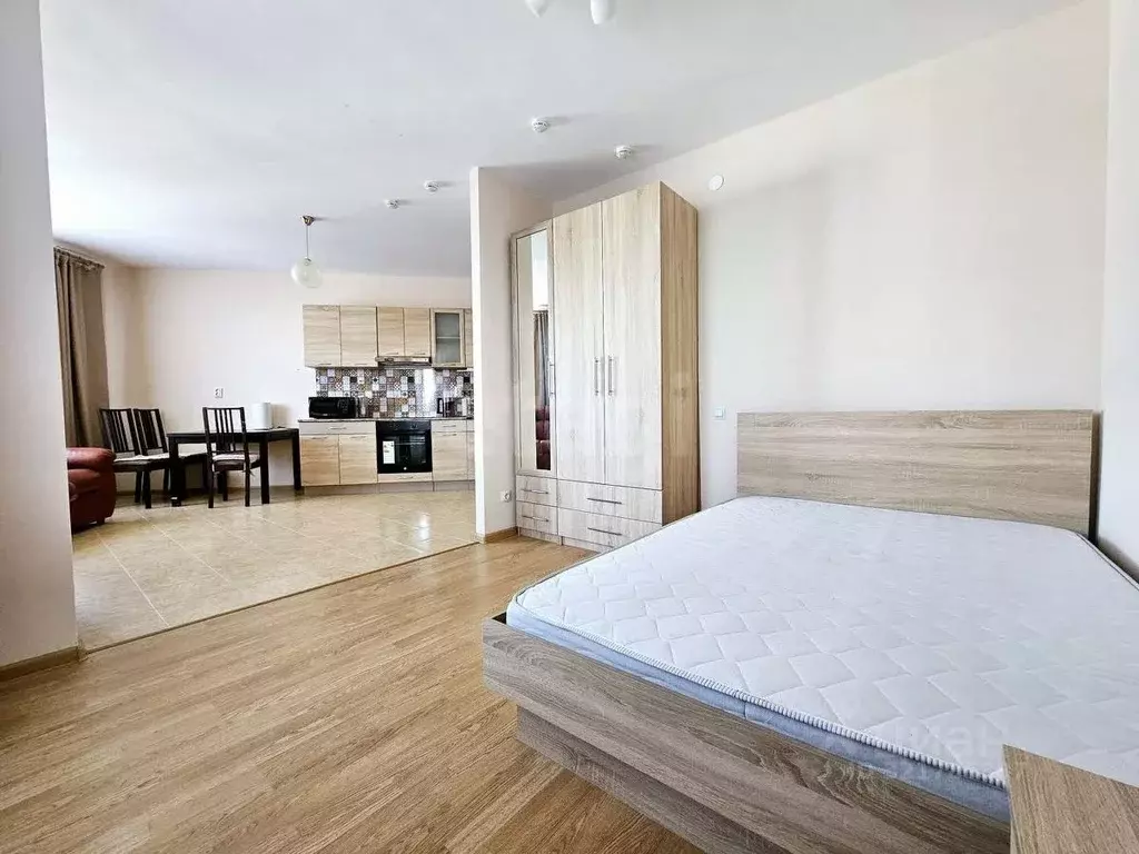 1-к кв. Ленинградская область, Мурино Всеволожский район, ул. ... - Фото 1