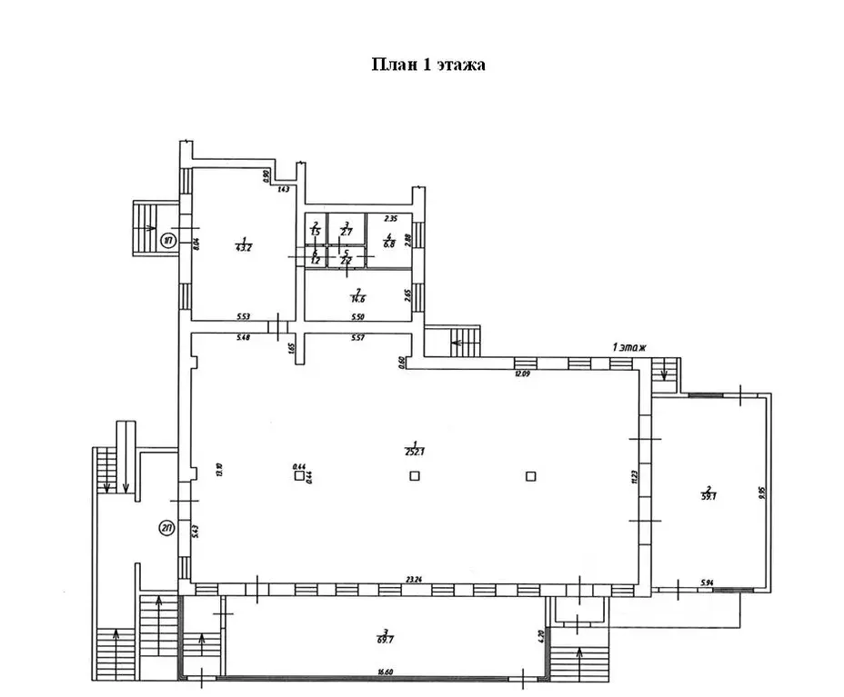 Помещение свободного назначения в Омская область, Омск ул. ... - Фото 2