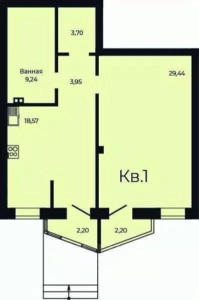 Заречная 1 Свердловский Купить Квартиру