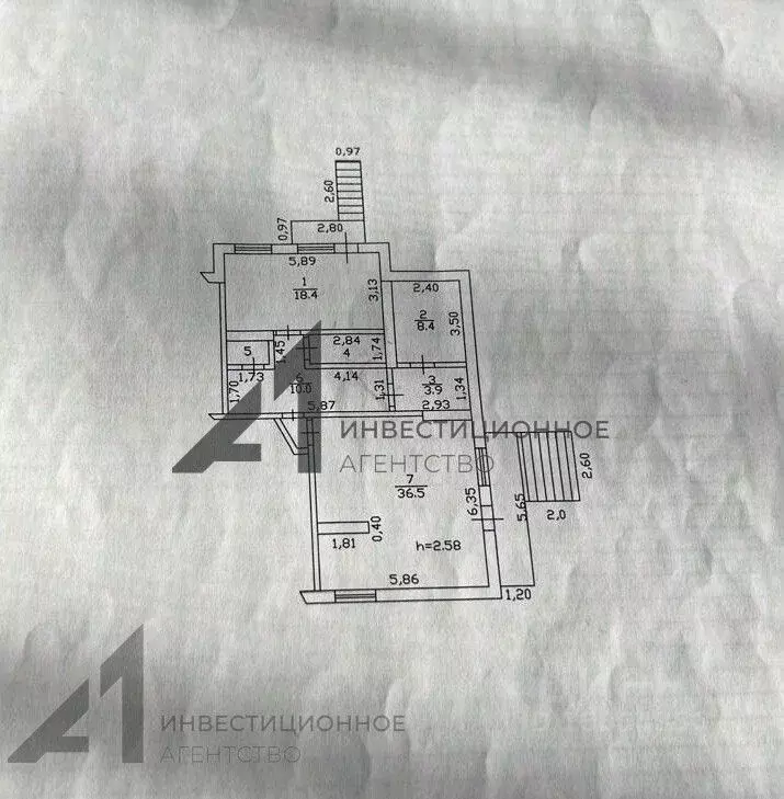 Помещение свободного назначения в Тюменская область, Тобольск 7-й мкр, ... - Фото 2