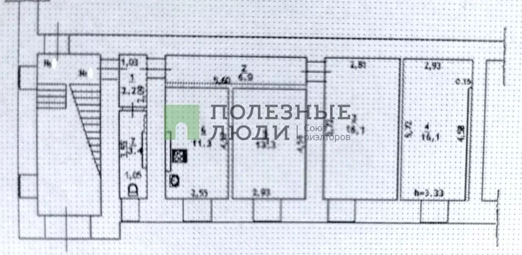 3-к кв. Самарская область, Сызрань ул. Маршала Жукова, 17 (68.4 м) - Фото 2
