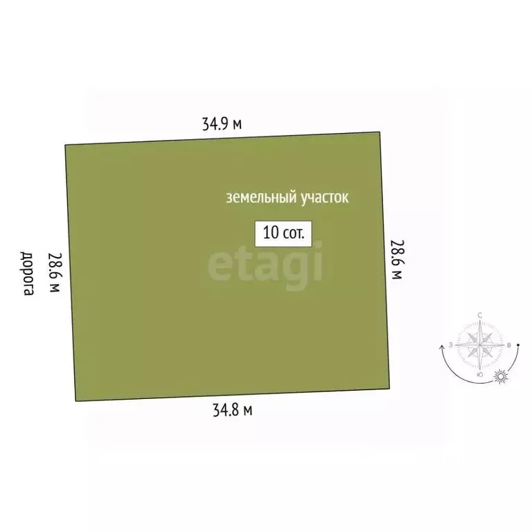 Участок в Тюменская область, Тюменский район, д. Якуши ул. Алеева ... - Фото 2