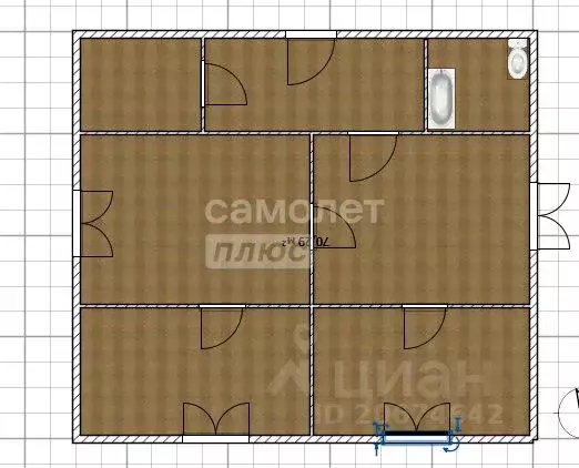 Дом в Алтайский край, Зональный район, с. Зональное ул. Надежды, 21 ... - Фото 2
