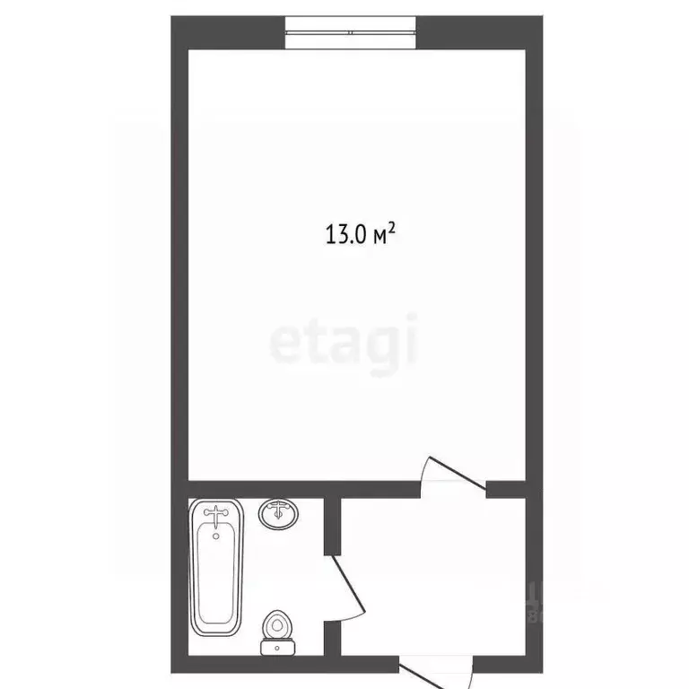 1-к кв. Ставропольский край, Ессентуки ул. Буачидзе (25.0 м) - Фото 1