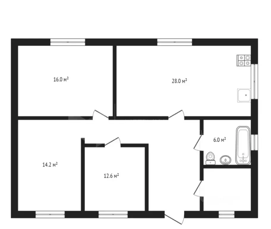Коттедж в Тюменская область, Тюмень Славянский двор кп, проезд ... - Фото 2