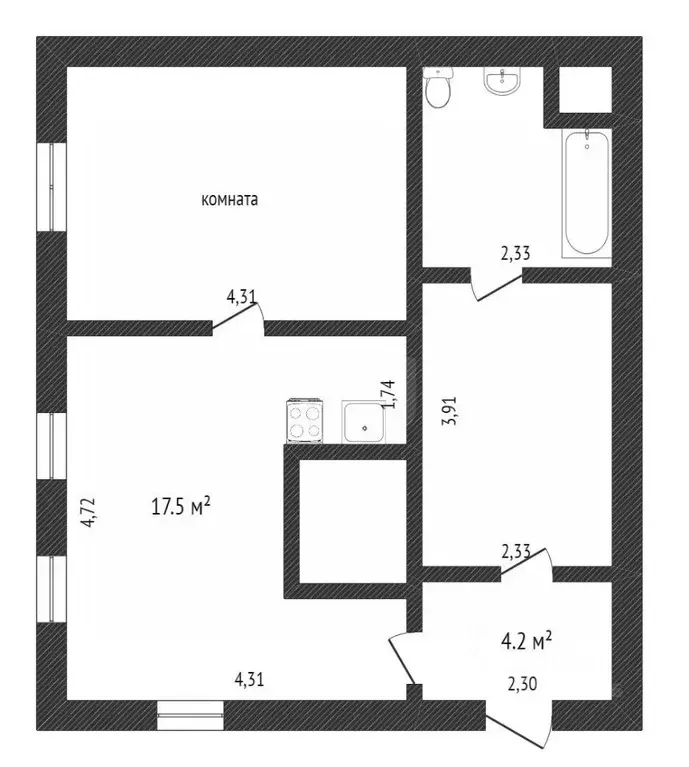Дом в Калужская область, Перемышльский район, Калужская опытная ... - Фото 2