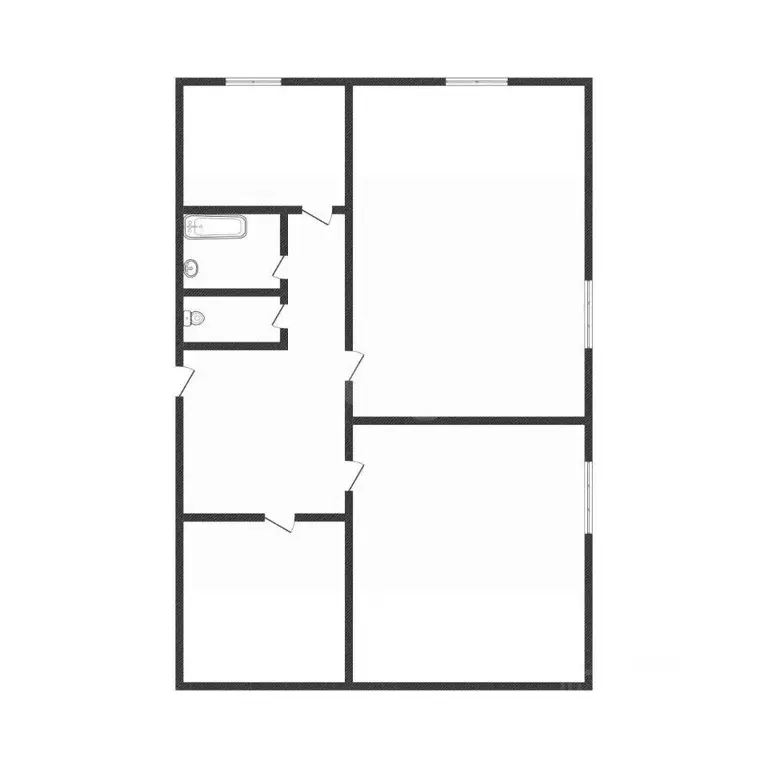 3-к кв. Тверская область, Тверь просп. Победы, 86 (61.2 м) - Фото 2