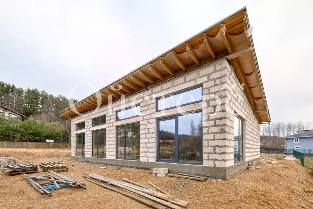 Дом в Ленинградская область, Выборгский район, Полянское с/пос, пос. ... - Фото 1