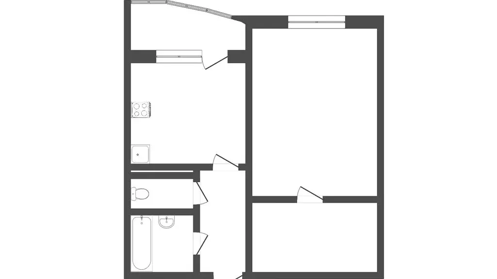 1-комнатная квартира: Тюмень, Широтная улица, 170к1 (43 м) - Фото 1