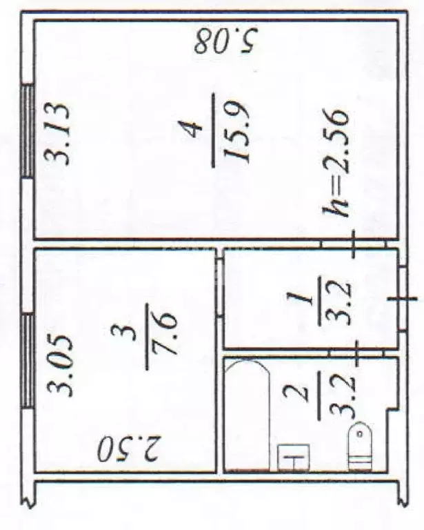 Комната Ямало-Ненецкий АО, Ноябрьск просп. Мира, 59 (23.5 м) - Фото 2