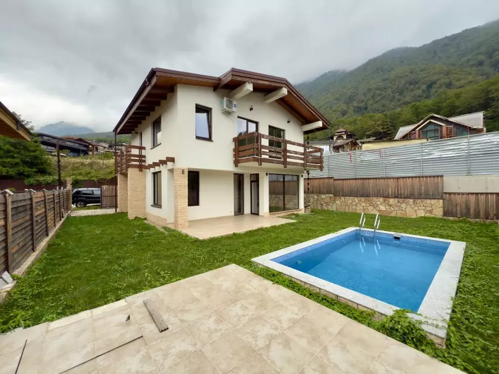 Дом в Краснодарский край, Сочи Красная Поляна пгт, ул. Ачишховская, ... - Фото 2