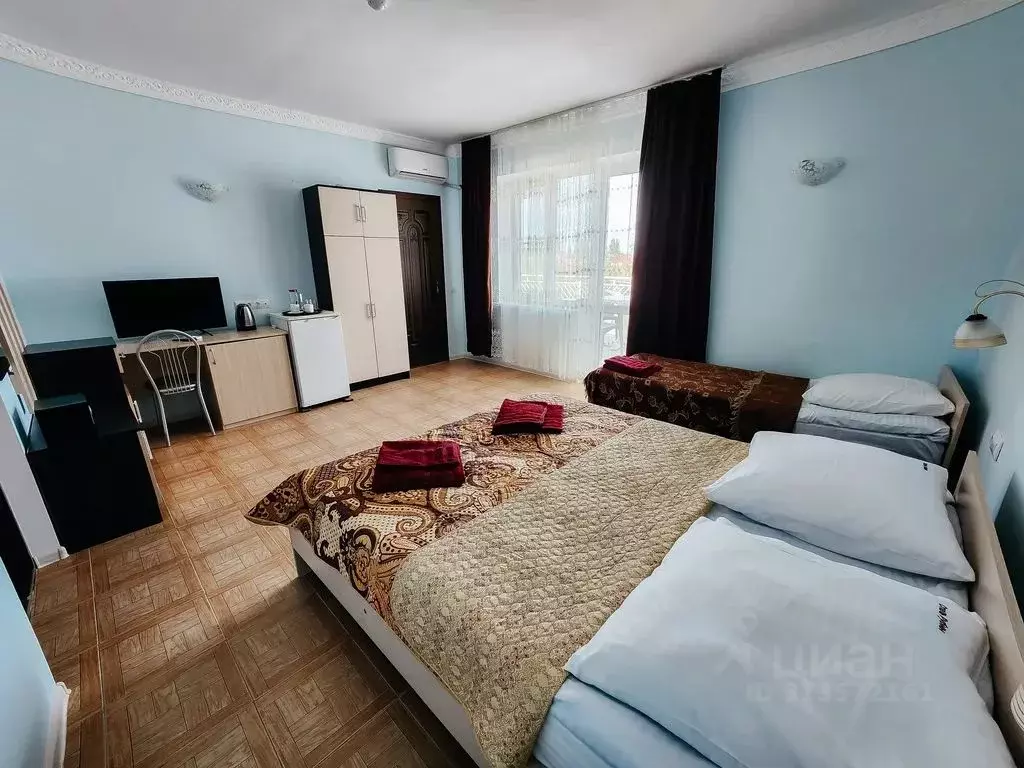 Комната Краснодарский край, Ейский район, Должанская ст-ца, Рубин База ... - Фото 1