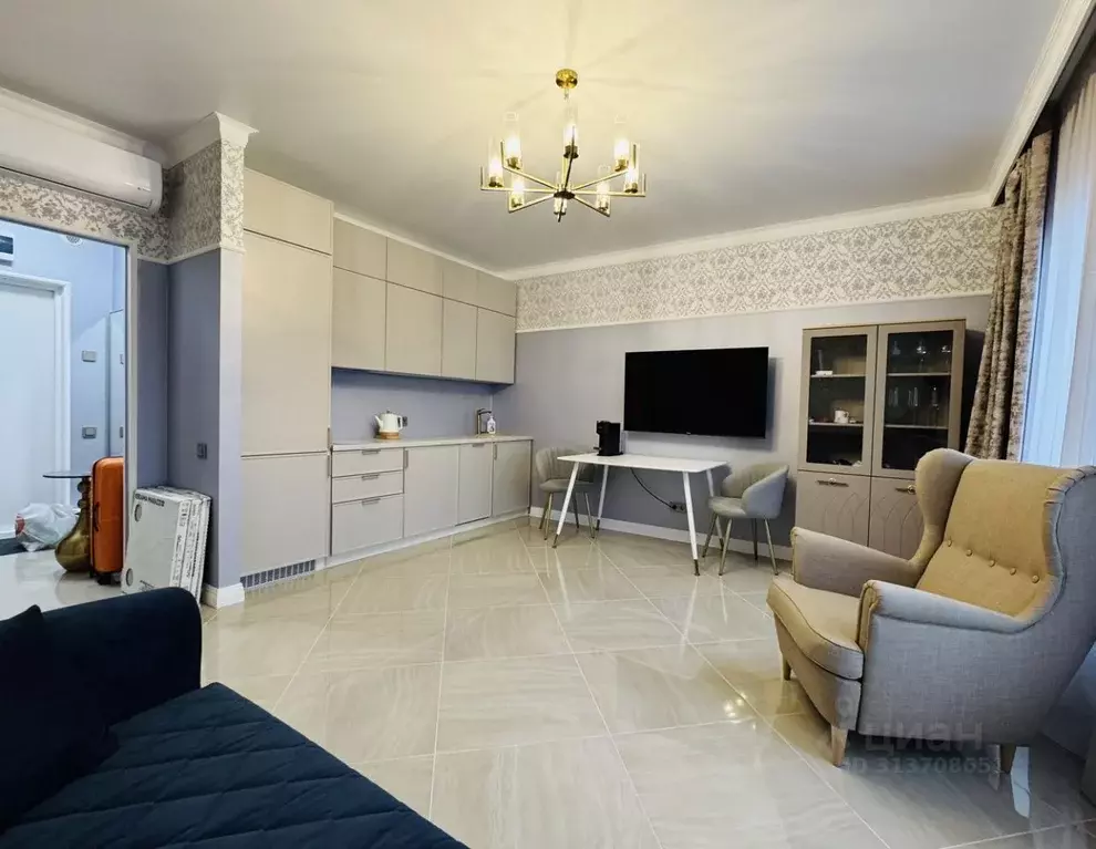 Студия Москва ул. Руставели, 16к1 (30.0 м) - Фото 1