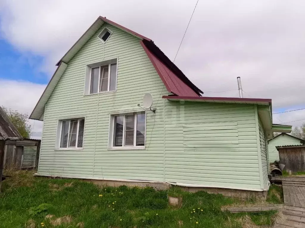 Дом в Коми, с. Усть-Кулом ул. Центральная, 171А (72 м) - Фото 0