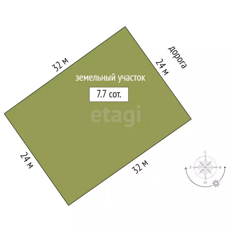 Участок в Тюменская область, Тюменский муниципальный округ, с. Кулига, ... - Фото 2