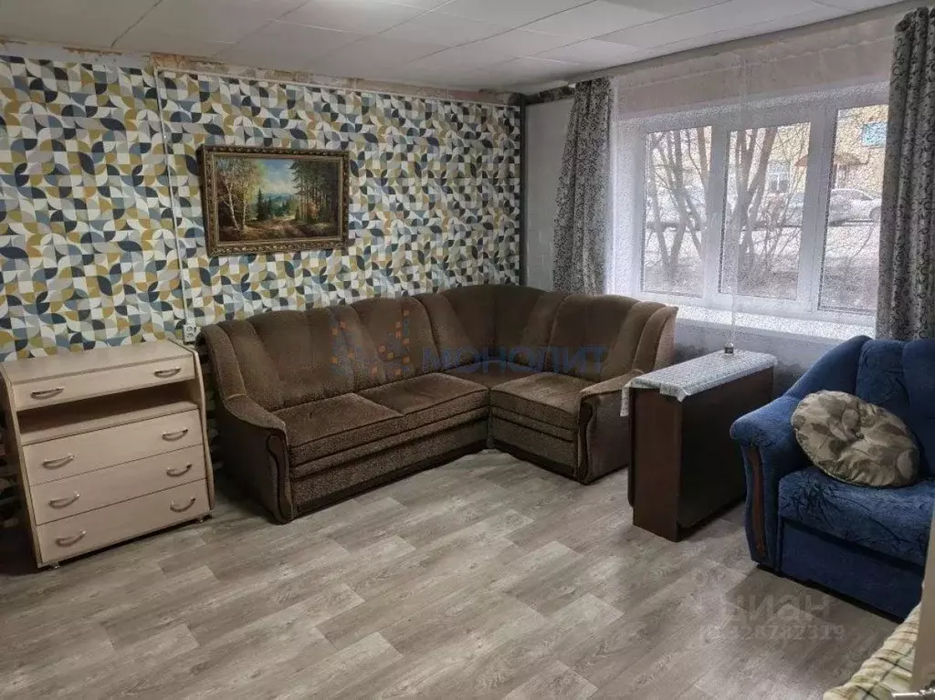 1-к кв. Нижегородская область, Бор ул. Рослякова, 60А (32.8 м) - Фото 1