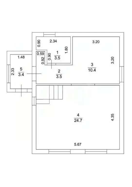 Дом в Татарстан, Казань Нагорный СНТ, 101 (88 м) - Фото 2