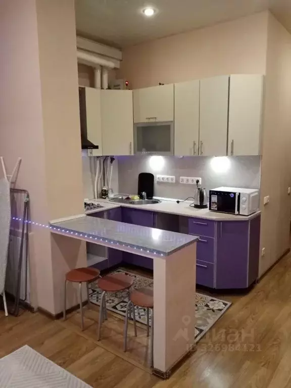 Студия Краснодарский край, Сочи Транспортная ул., 78/30 (33.0 м) - Фото 1