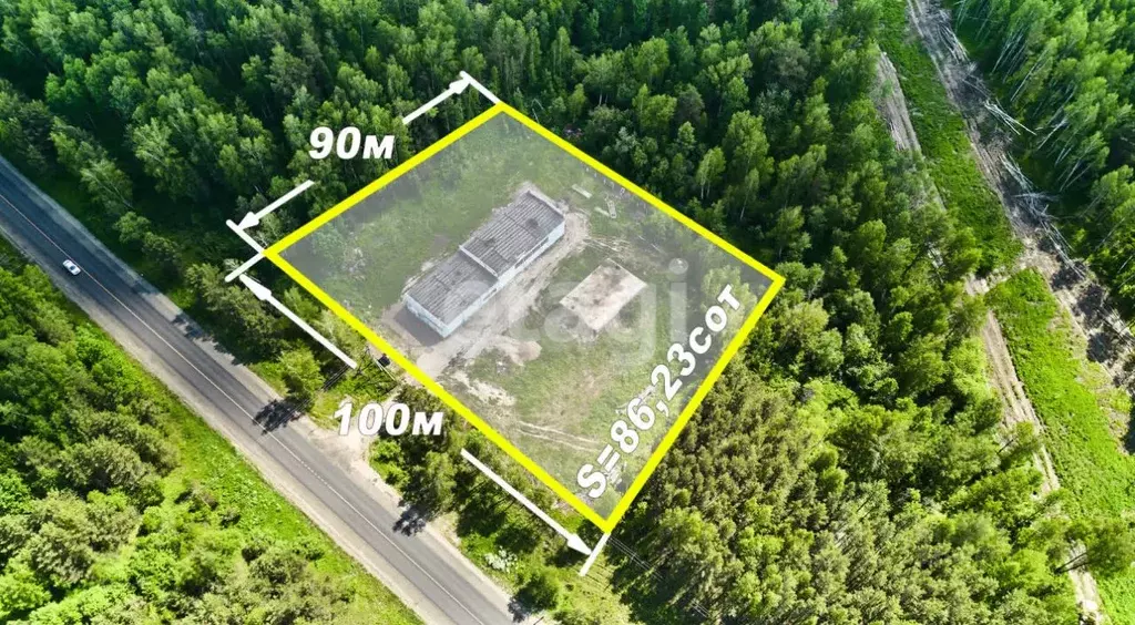 Склад в Томская область, Томск Кузовлевский тракт, 8/3 (8623 м) - Фото 2