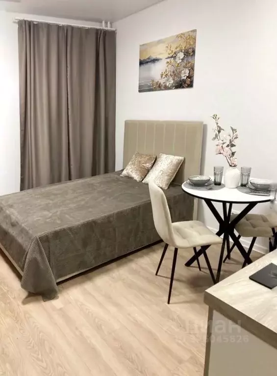 Студия Московская область, Одинцово ул. Березовая, 4к2 (25.5 м) - Фото 2