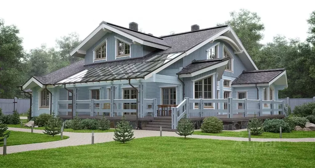 Дом в Ленинградская область, Всеволожский район, Куйвозовское с/пос, ... - Фото 1