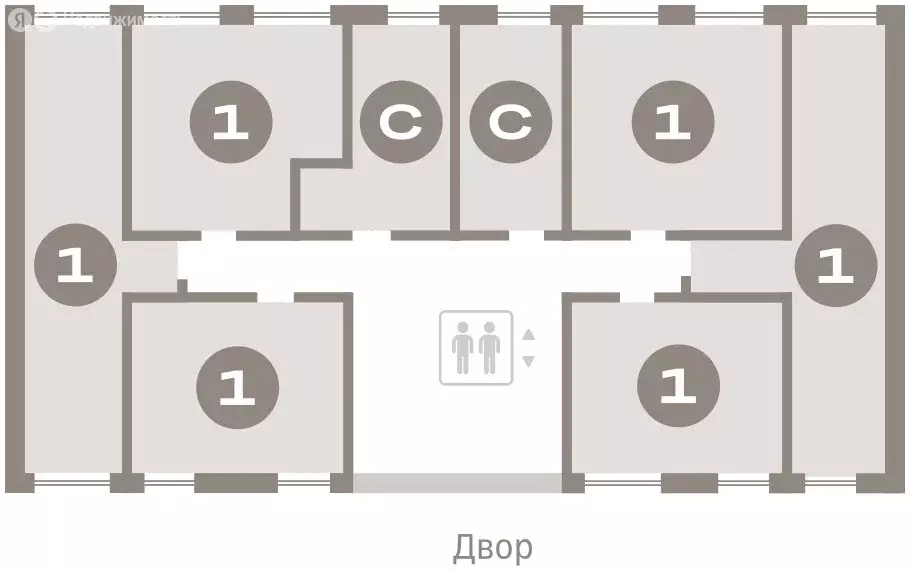 1-комнатная квартира: Новосибирск, улица Аэропорт, 88 (48.86 м) - Фото 1