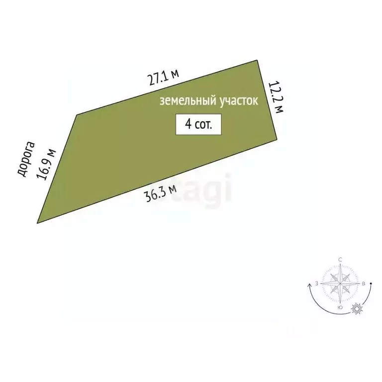 Участок в Краснодарский край, Новороссийск городской округ, с. Мысхако ... - Фото 2