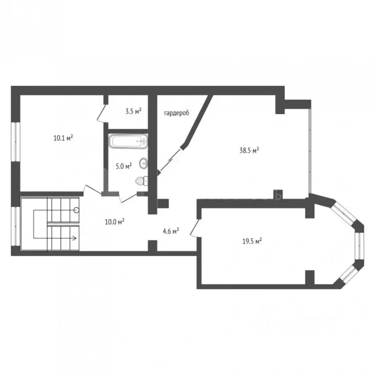 4-к кв. Тюменская область, Тюмень ул. Максима Горького, 47 (177.4 м) - Фото 1