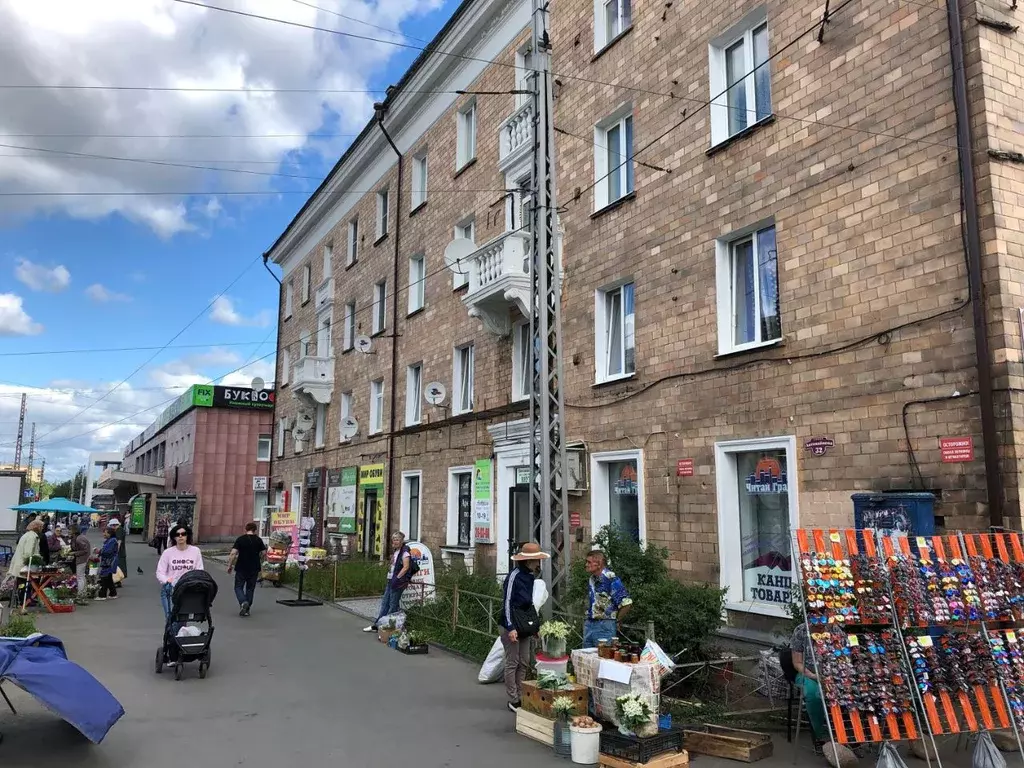 Торговая площадь в Карелия, Петрозаводск просп. Ленина, 26 (34 м) - Фото 1