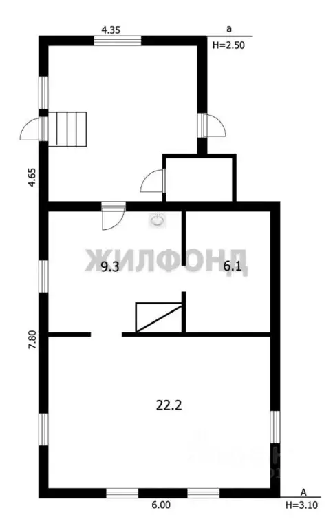 Дом в Новосибирская область, Новосибирский район, с. Раздольное  (38 ... - Фото 1