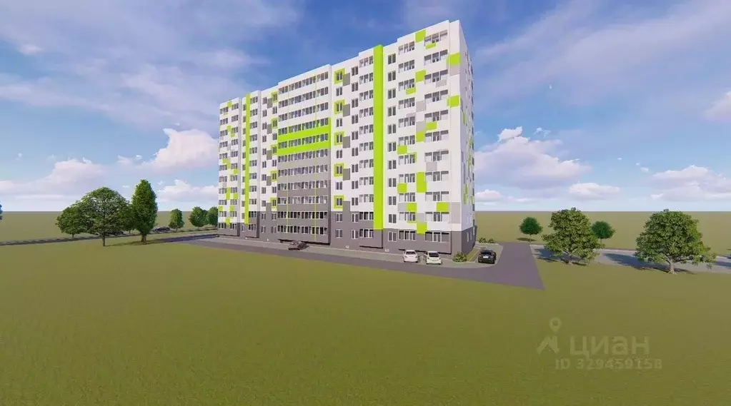 Студия Курская область, Курск Театральная ул., 14 (29.4 м) - Фото 2