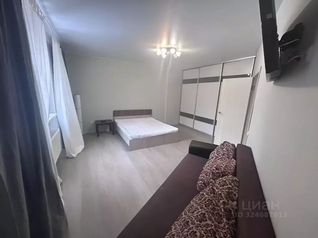 1-к кв. Татарстан, Казань просп. Победы, 139к2 (42.0 м) - Фото 1